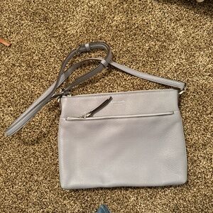 Elegant Gray Crossbody Bag